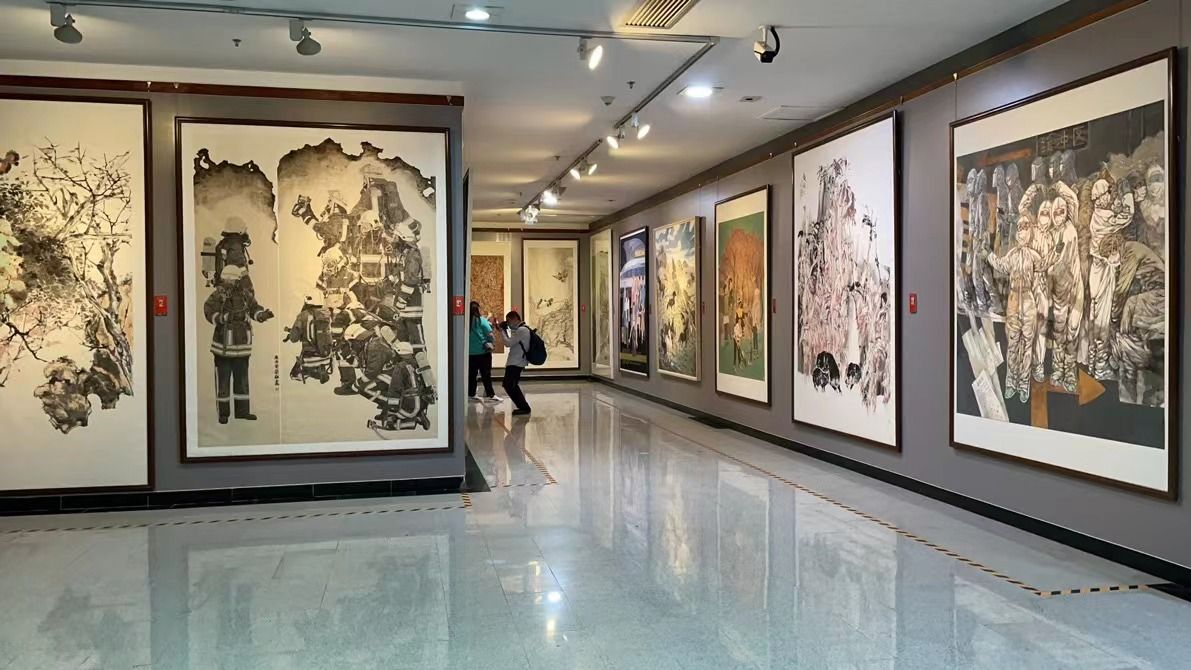 271幅畫卷共繪大灣區——'奮進粵港澳大灣區'畫展在穗開幕